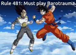 Goku Vs Vegeta Rule 481 GIF