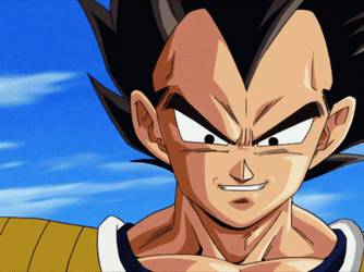 Goku Vs Vegeta Shock Wave GIF