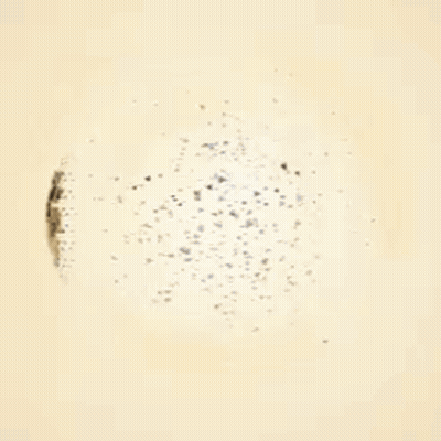 Gold Ball In Black Hole GIF