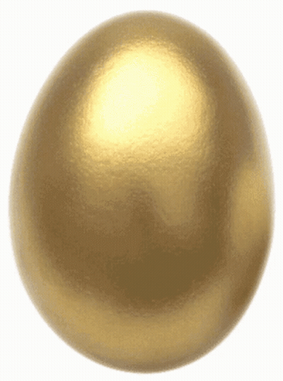 Gold Ball With Shiny Texture GIF