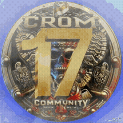 Gold Coin With Skull And Number 17 GIF