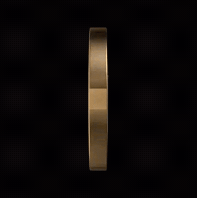 Gold Coin With VIP Inside GIF
