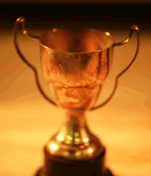 Gold Cup Award Stop Motion Animation GIF
