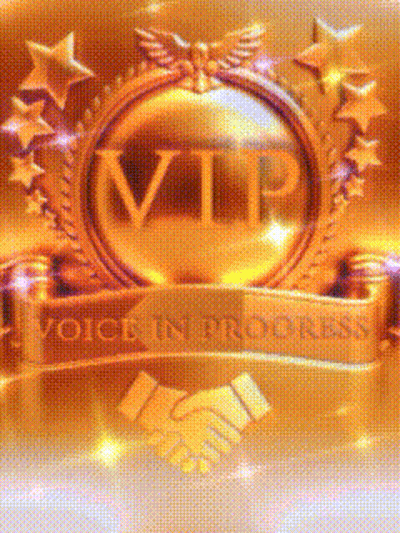 Gold Emblem With VIP GIF