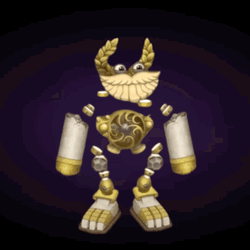 Gold Island Epic Wubbox Dancing GIF