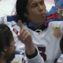 Gold Medal Hockey Player GIF
