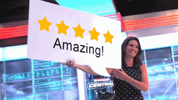 Gold Star Amazing Caroline Cameron GIF