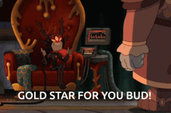 Gold Star Darcy Amphibia GIF