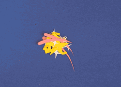 Gold Star Perfect Vintage Art GIF