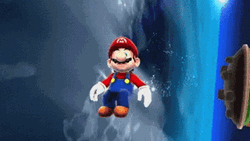 Gold Star Super Mario Galaxy GIF
