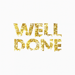 Gold Well Done Congratulations GIF