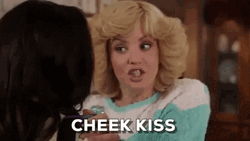  Goldbergs Schooled Cheek Kiss Beverly Goldberg  GIF