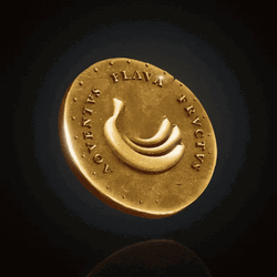 Golden Banana Coin  GIF