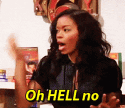 Golden Brooks Oh Hell No GIF