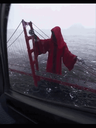 Golden Gate Grim Reaper Halloween GIF