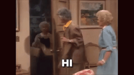 Golden Girls Hi GIF
