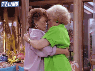Golden Girls Hug Dance GIF