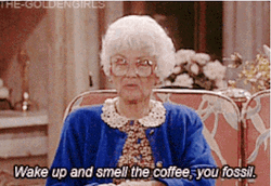 Golden Girls Smell The Coffee GIF