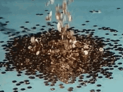 Golden Shower Money Coins Rich Cash GIF