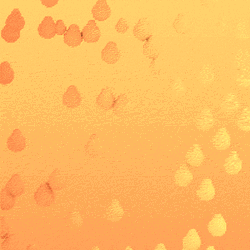 Golden Shower Rain Animated Art GIF