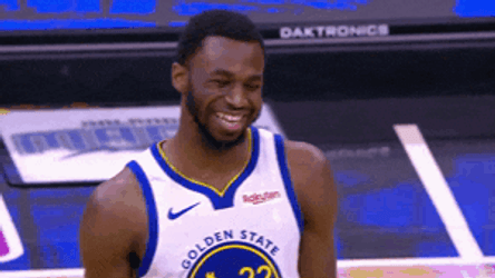 Golden State Warriors Andrew Wiggins Smiling GIF