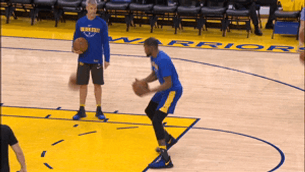 Golden State Warriors Kevin Durant Spinning GIF