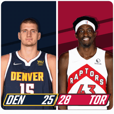 Golden State Warriors Player And Denver Nuggets Player GIF
