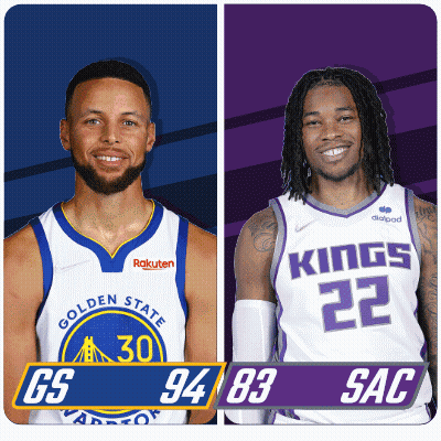 Golden State Warriors Player And Kings Player GIF