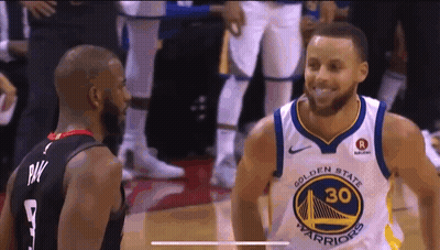 Golden State Warriors Player With Another Player GIF