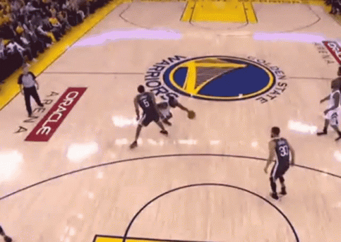Golden State Warriors Playing Basketball