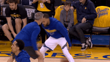Golden State Warriors Stephen Curry Warming Up GIF