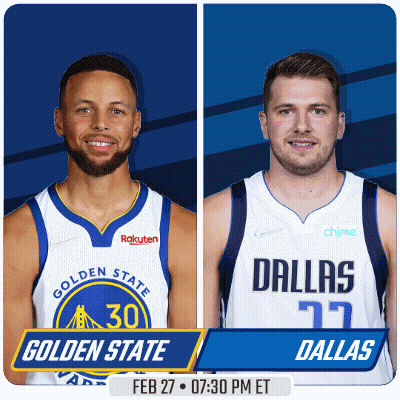 Golden State Warriors Vs. Dallas Mavericks Pre Game GIF