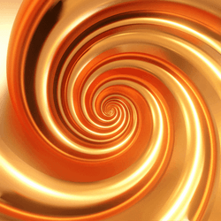 Golden Vortex Spinning Fast GIF