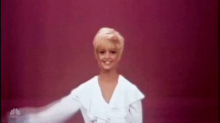 Goldie Hawn Hit Head With Plastic Hammer Boing GIF