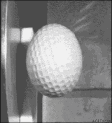 Golf Ball Bouncing GIF | GIFDB.com