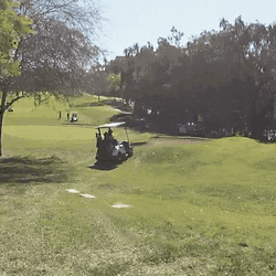Golf Cart Accident In Golf Course