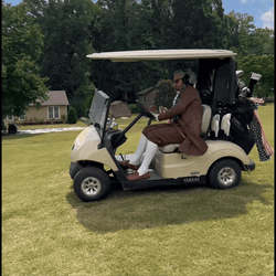 Golf Cart Bad Aim GIF