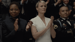 Golf Clap Robin Wright Applause GIF