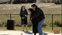 Golf Dry Hump Actions GIF