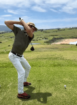 Golf Swing Dancing GIF