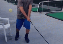 Golf Swing Failed GIF