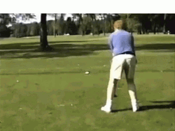 Golf Swing Fall GIF