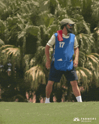 Golfer Warm Up Lunge GIF