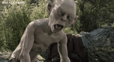 Gollum Lord Of The Rings Smeagolsfriend GIF