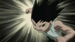 Gon Freecss Punching His Enemy In Hunter X Hunter GIF