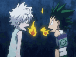 Gon Killua Pfp Fire Breath GIF