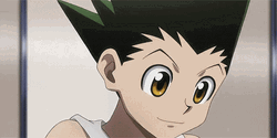 Gon Smiling Brightly In Hunter X Hunter GIF