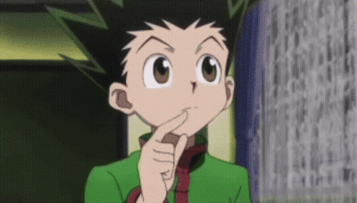 Gon Thinking With Finger To Chin GIF
