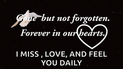 Gone But Not Forgotten Poster GIF