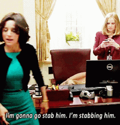 Gonna Stab Him GIF